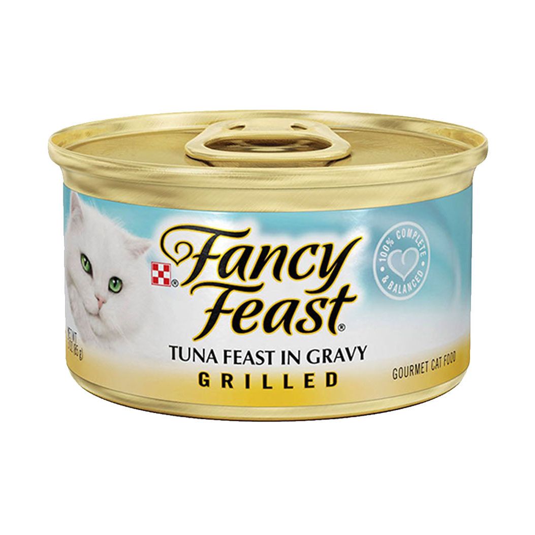 FANCY FEAST CAT FOOD TUNA IN GRAVY GRILLED 85 GM