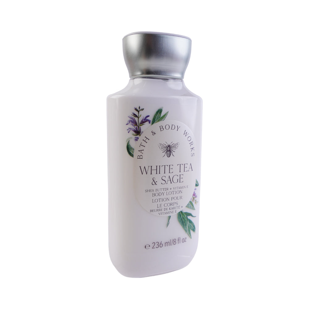 BBW WHITE TEA & SAGE BODY LOTIONS 236ML