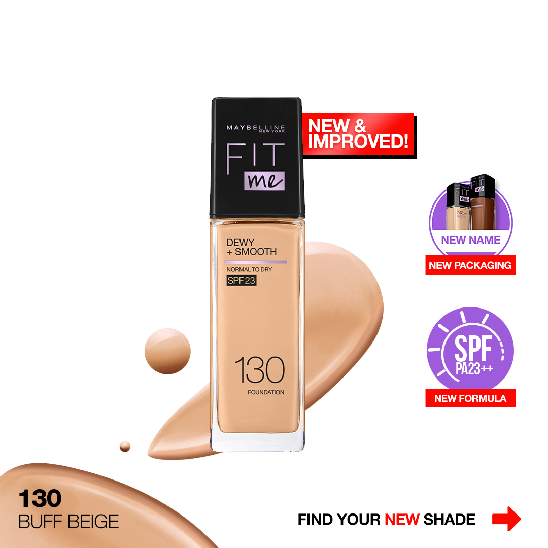 MAYBELLINE PRIMER FIT ME FOUNDATION DEWY PUMP SPF 110 30ML