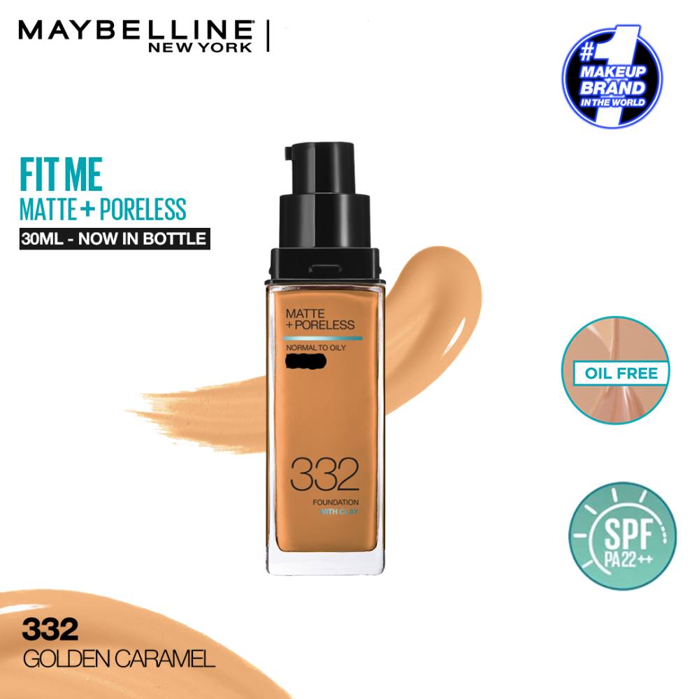 MAYBELLINE PRIMER FIT ME FOUNDATION MATTE & PORELESS SPF 332