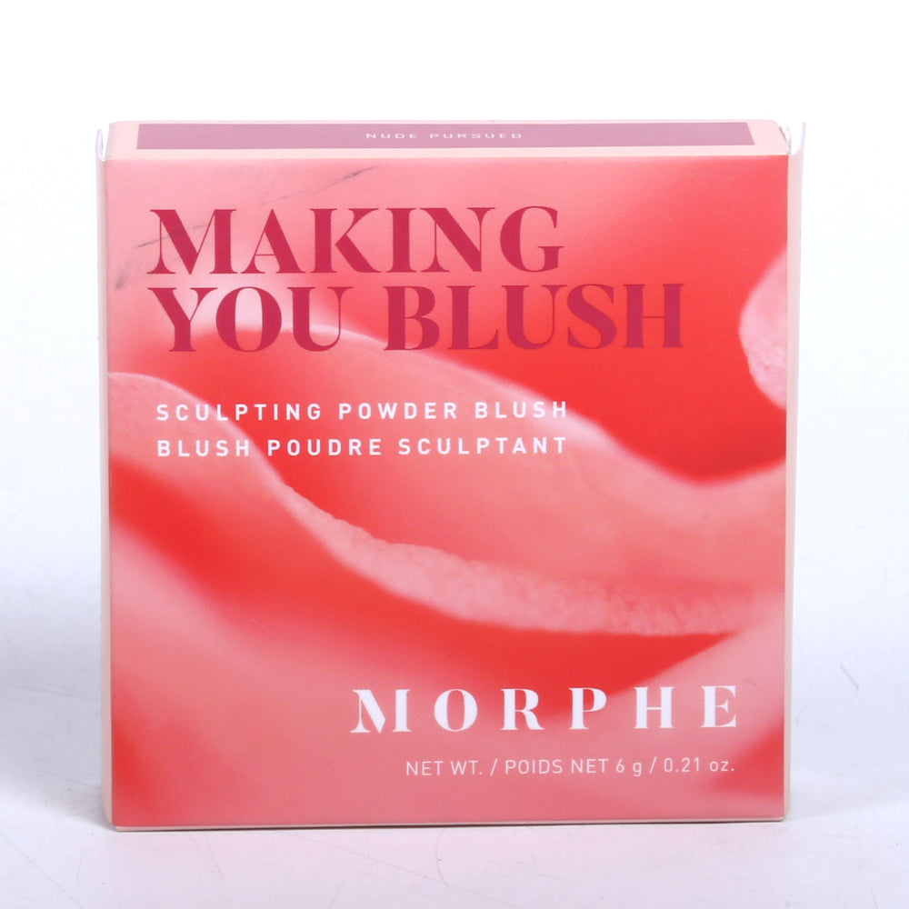 MORPHE MAKING YOU BLUSH SCULPTING POWDER BLUSH (NUDE PURSUED