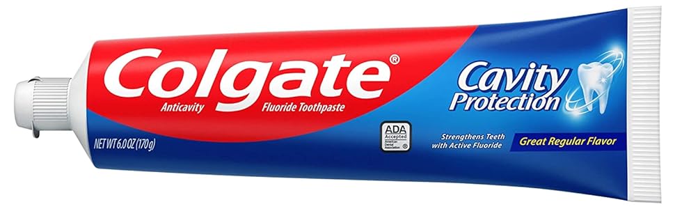 colgate tooth paste cavity protection