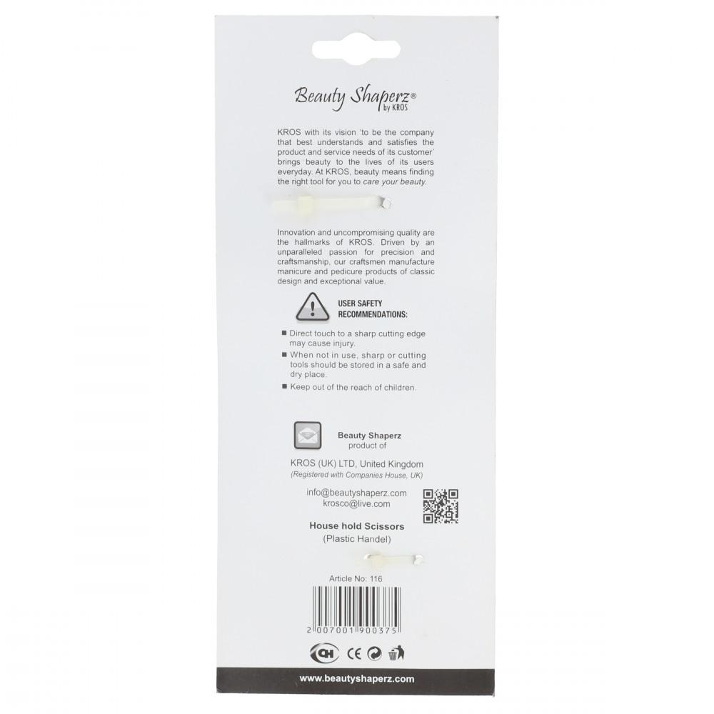 KROS BEAUTY SHAPERZ HOUSE HOLD SCISSOR 116 PC