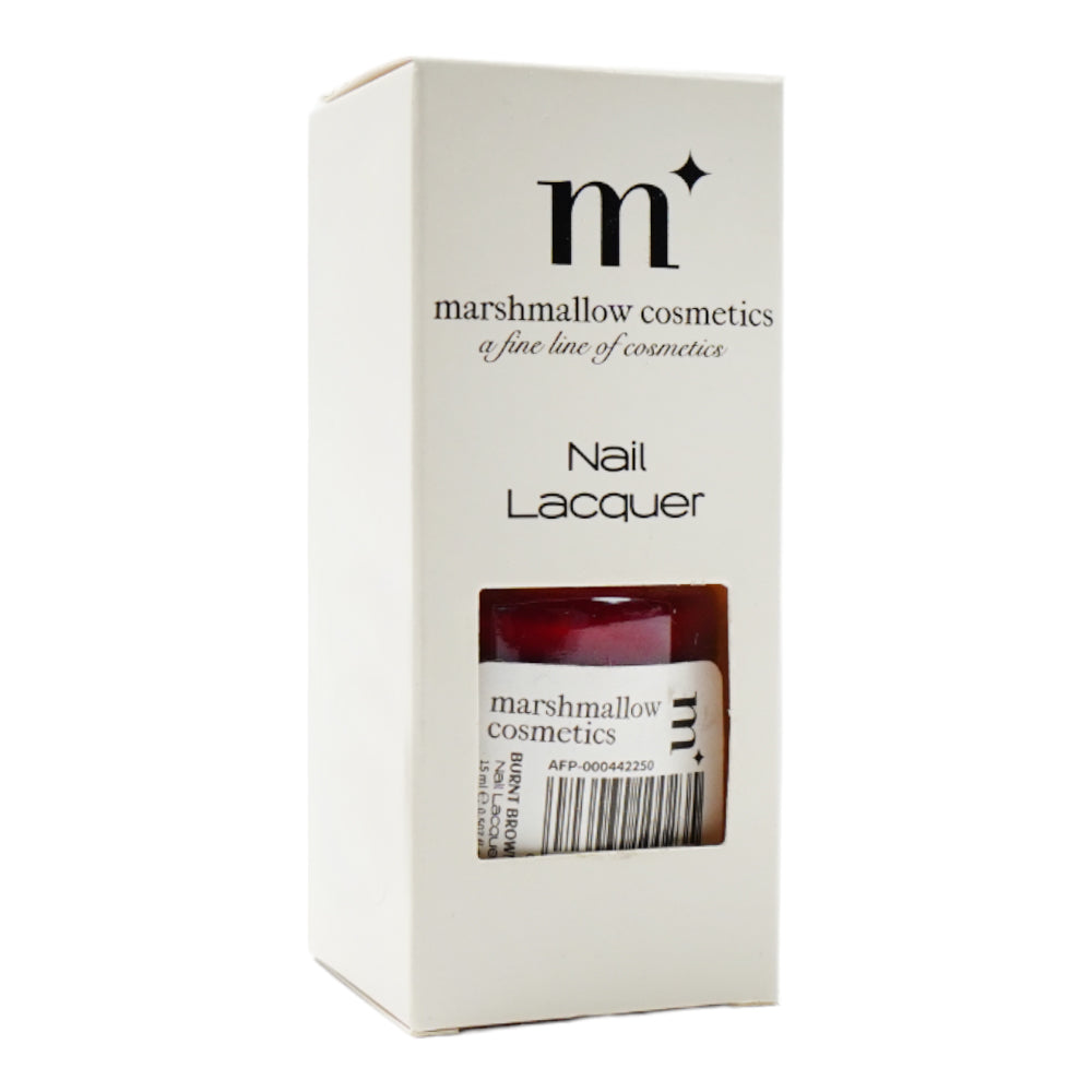 MARSHMALLOW NAIL LACQUER BURNT BROWN 15ML