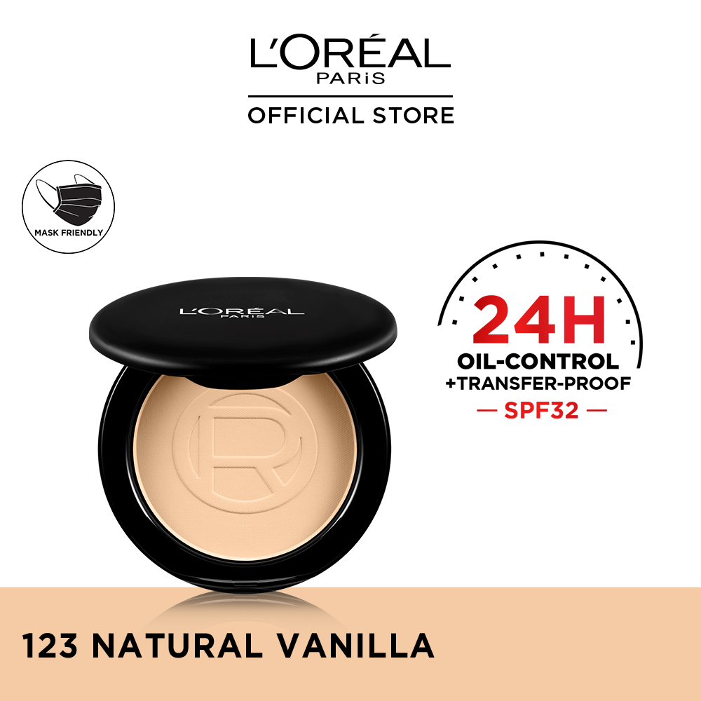 LOREAL INFALLIBLE OIL KILLER POWDER SPF32 123 NATURAL VANILL