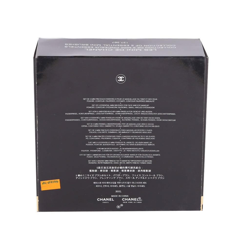 CHANEL COLLECTION OF 5 MINI BRUSHES SET PC