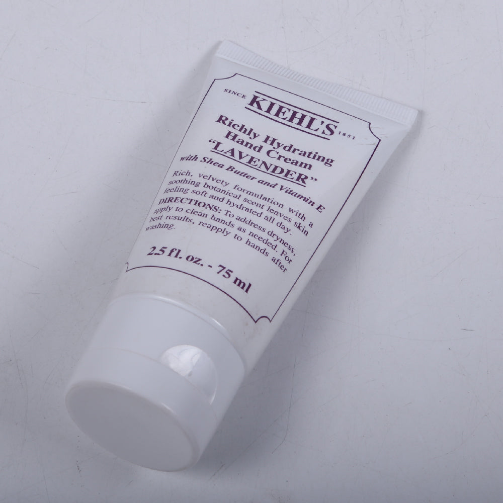 KIEHLS RICHLY HYDRATING HAND CREAM LAVENDER WITH SHEA BUTTER