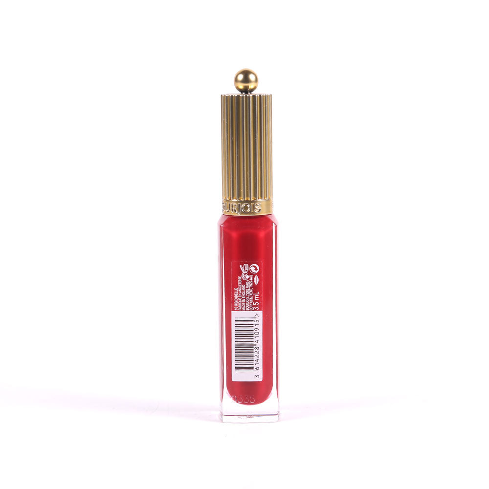 BOURJOIS ROUGE VELVET INK LIPSTICK 10 RED BELLE 3.5ML