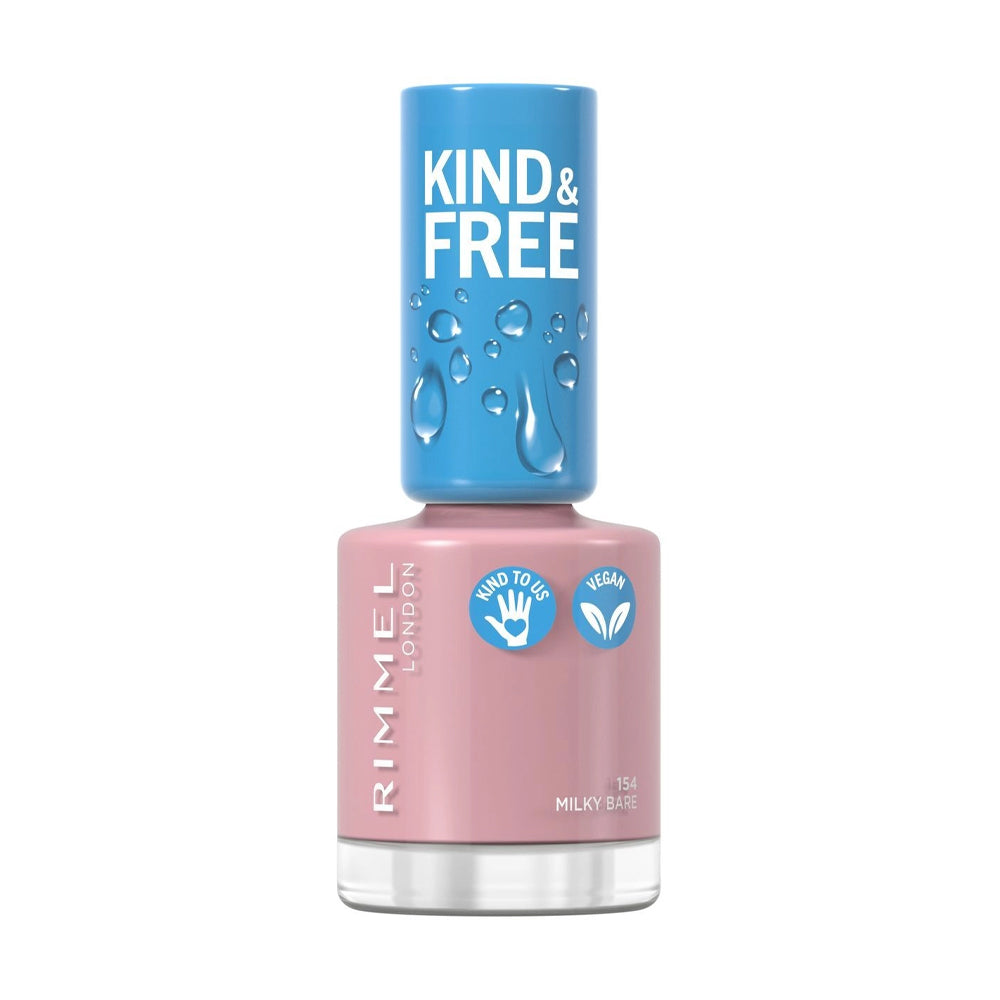 RIMMEL KIND & FREE - NAIL POLISH - 154 MILKY BARE
