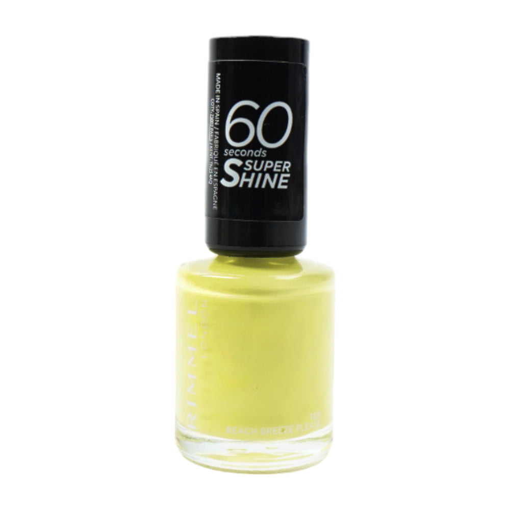 RIMMEL 60 SECONDS SUPERSHINE NAGELLAK - 155 BEACH BREEZE PLE