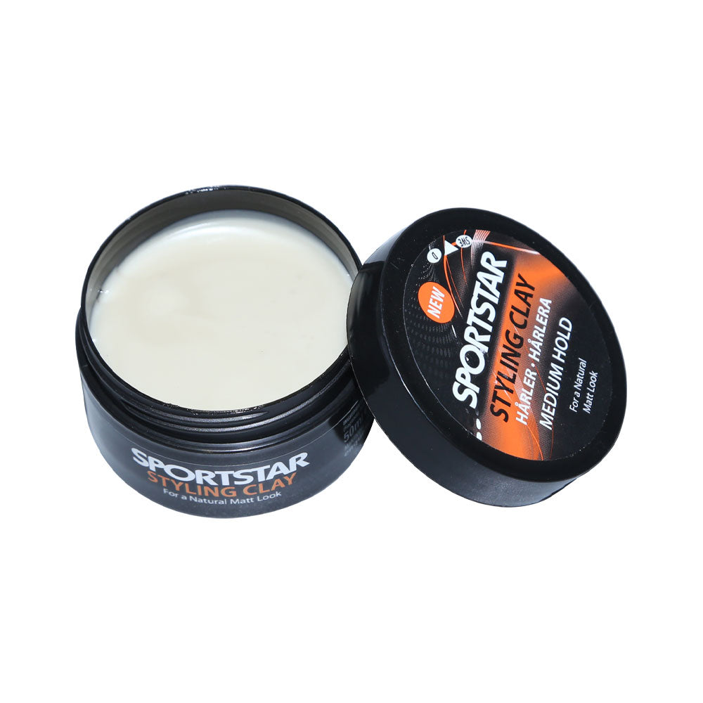 SPORTS STAR STYLING CLAY MEDUIUM HOLD 50G