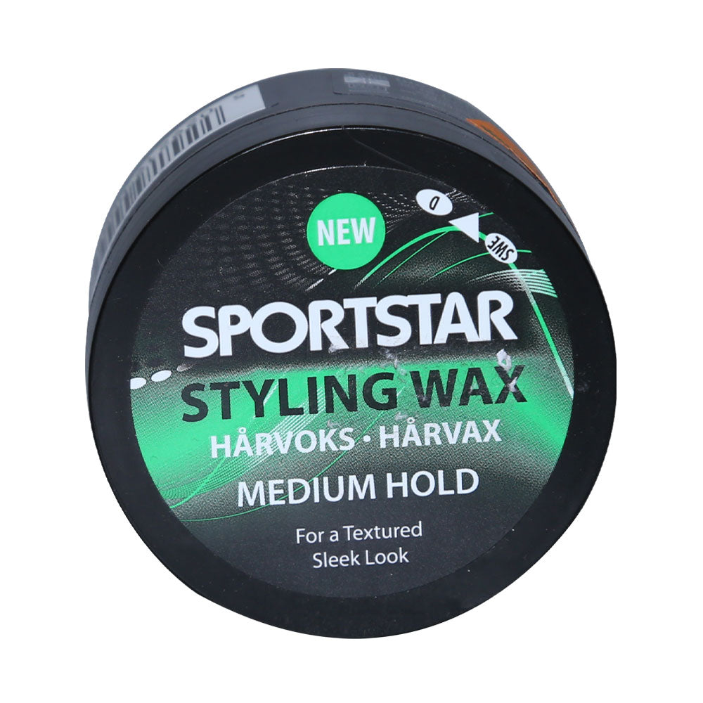 SPORTS STAR STYLING WAX MEDUIUM HOLD 50G