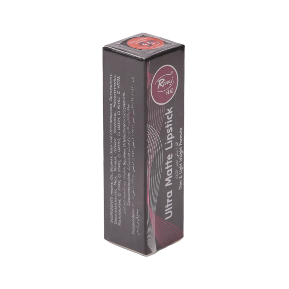 RIVAJ #01 ULTRA MATTE LIPSTICK 15