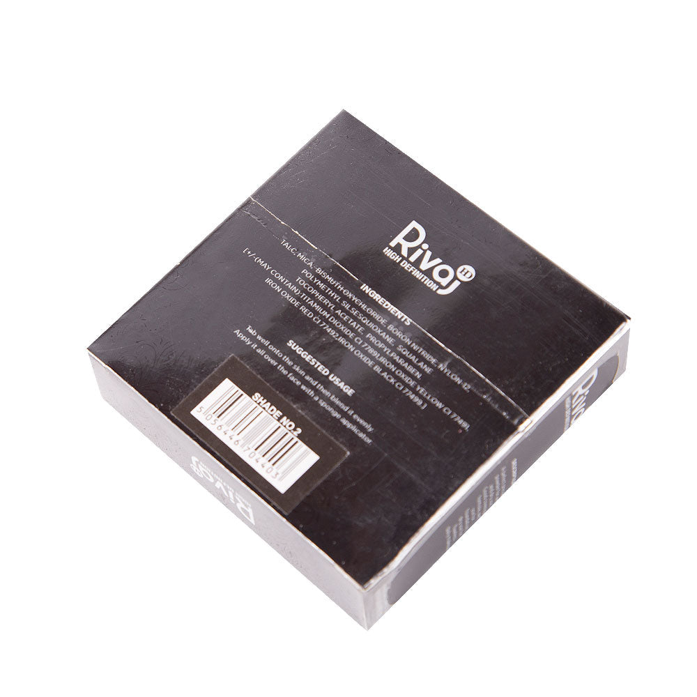 RIVAJ HD WET & DRY FACE POWDER NO.2