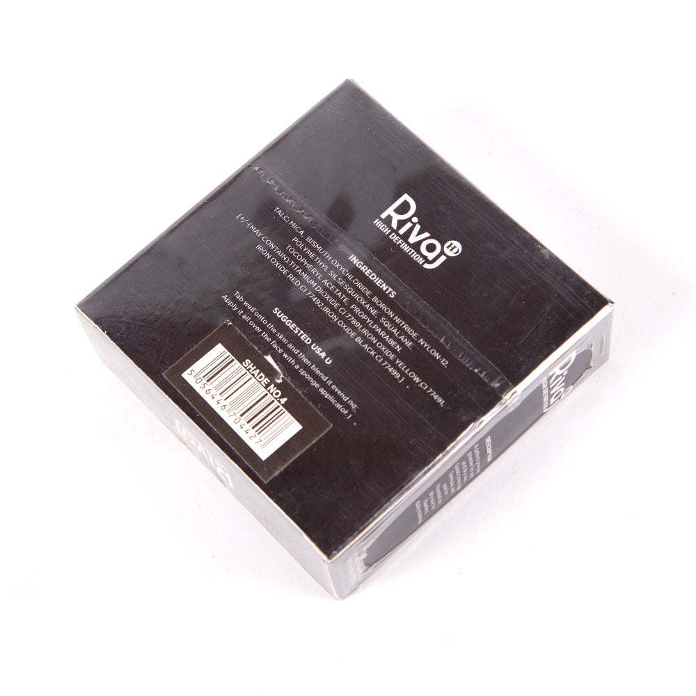 RIVAJ HD WET & DRY FACE POWDER NO.4