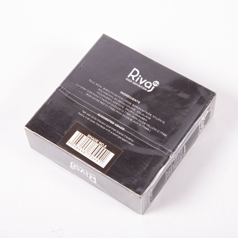 RIVAJ HD WET & DRY FACE POWDER NO.6