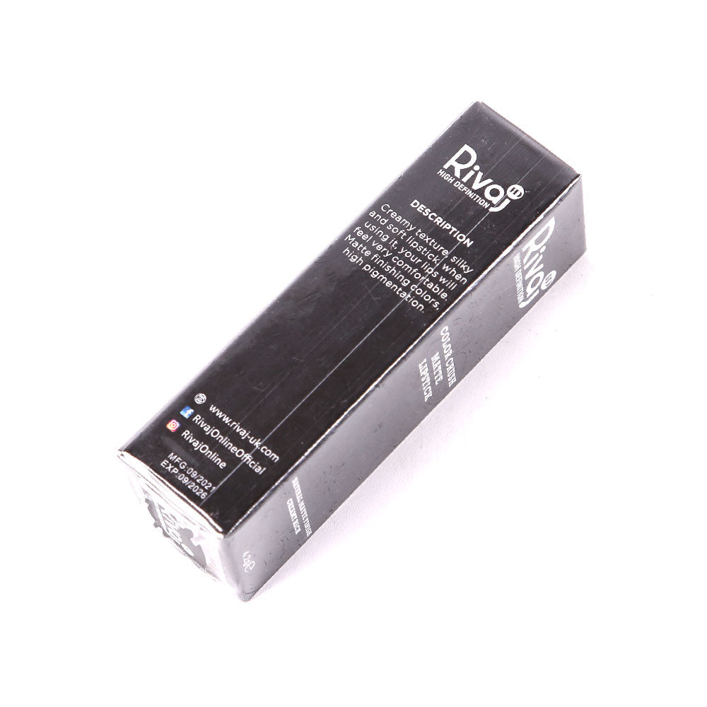 RIVAJ HD COLOR CRUSH MATT LIPSTICK NO.15