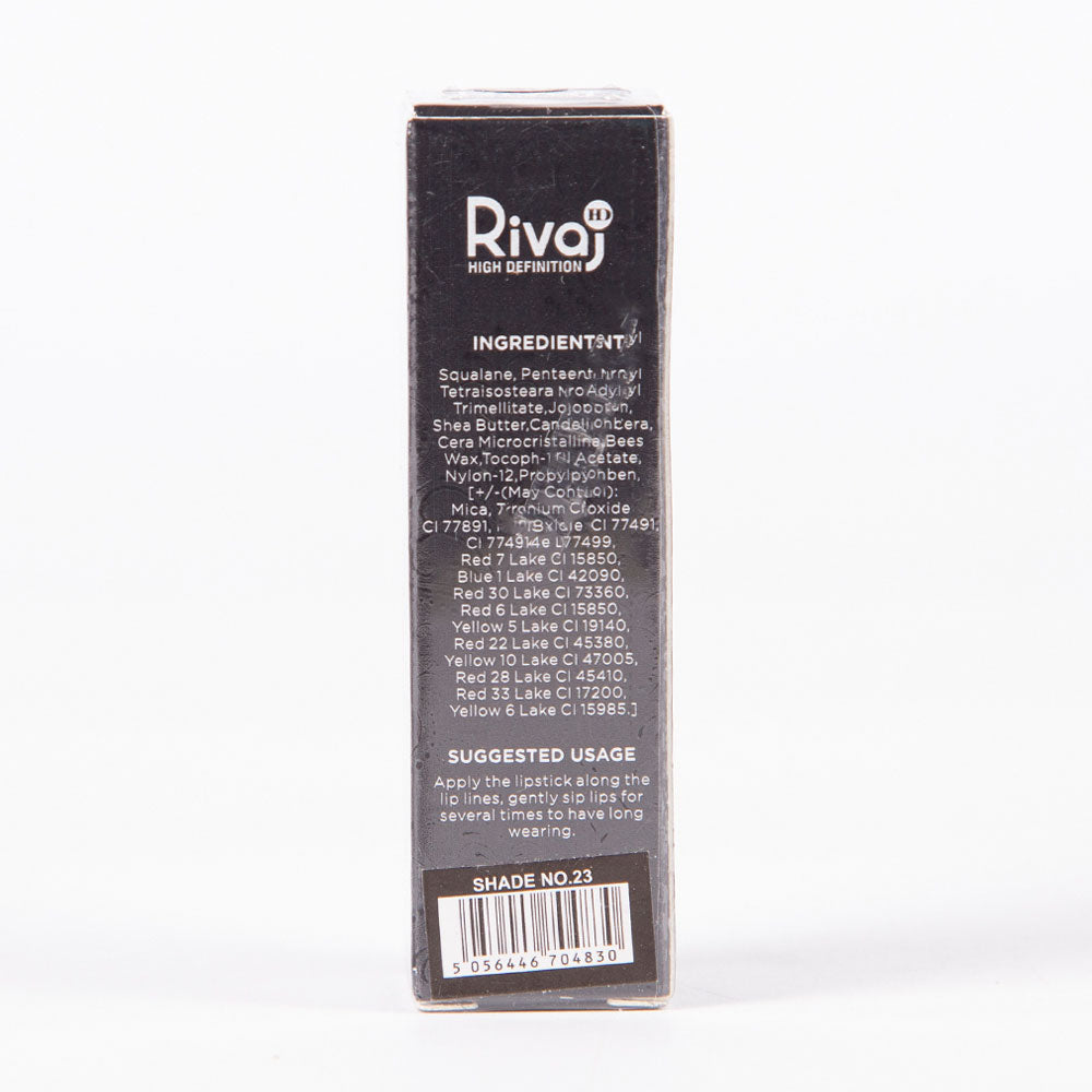 RIVAJ HD COLOR CRUSH MATT LIPSTICK NO.23