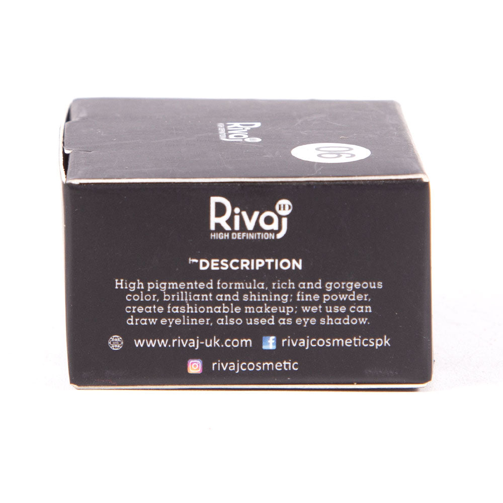 RIVAJ HD #6 PIGMENT EYESHADOW