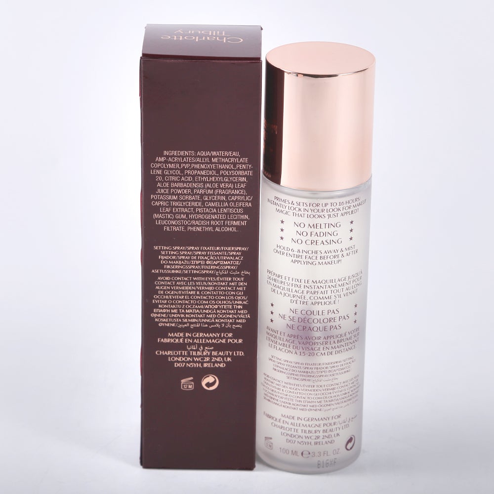 CHARLOTTE TILBURY SPRAY AIR BRUSH FLAWESS SETTING SPRAY 100M
