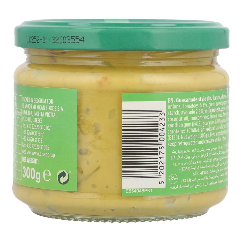 EL SABOR SAUCE GUACAMOLE DIP 300 GM