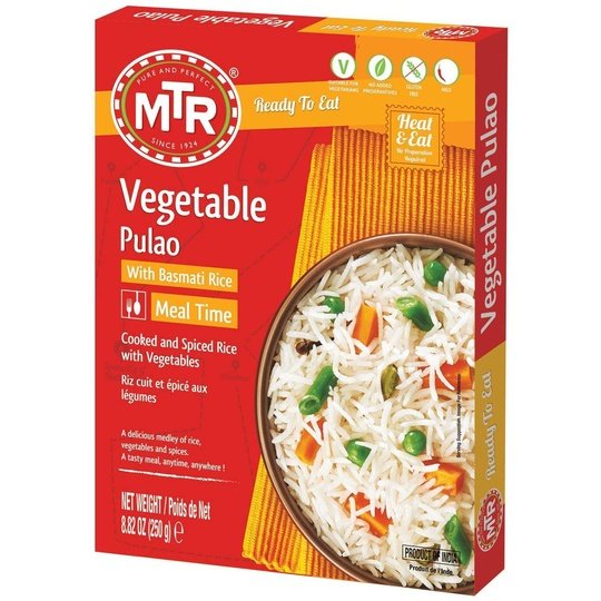 MTR Ready To Eat Vegetable Pulao