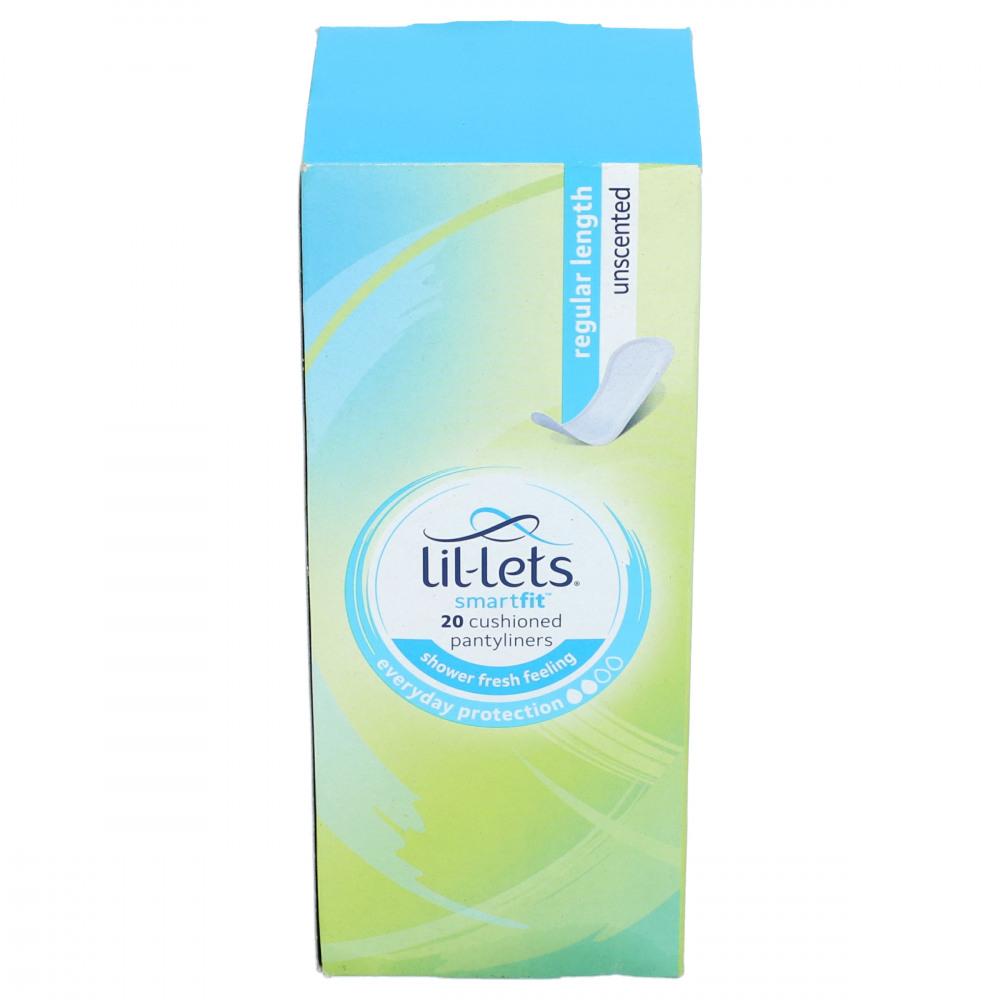 LIL-LETS PANRYLINERS UNSCENTED 20PC PACK