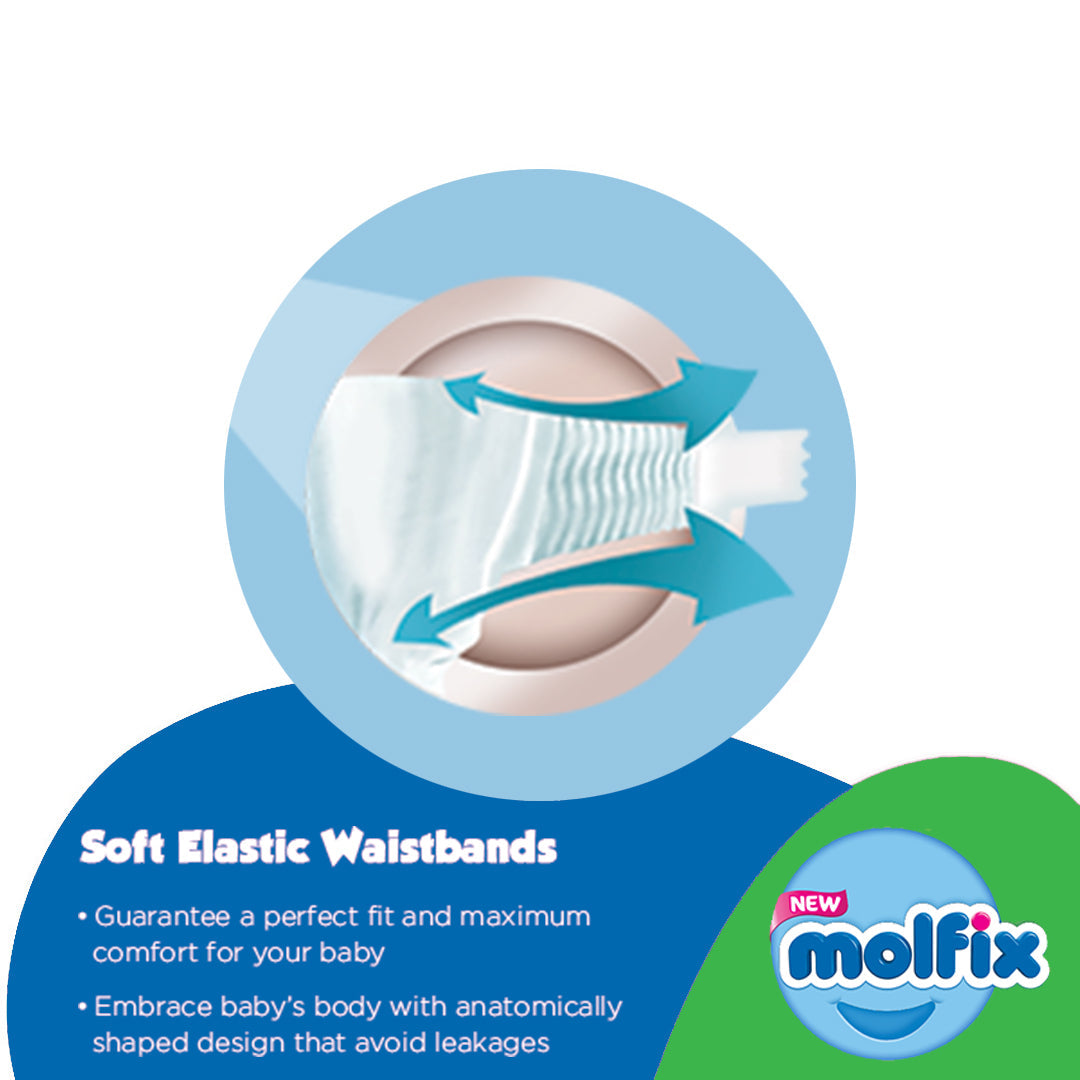 MOLFIX DIAPERS MIDI NO3 4-9 KG 60 PCS