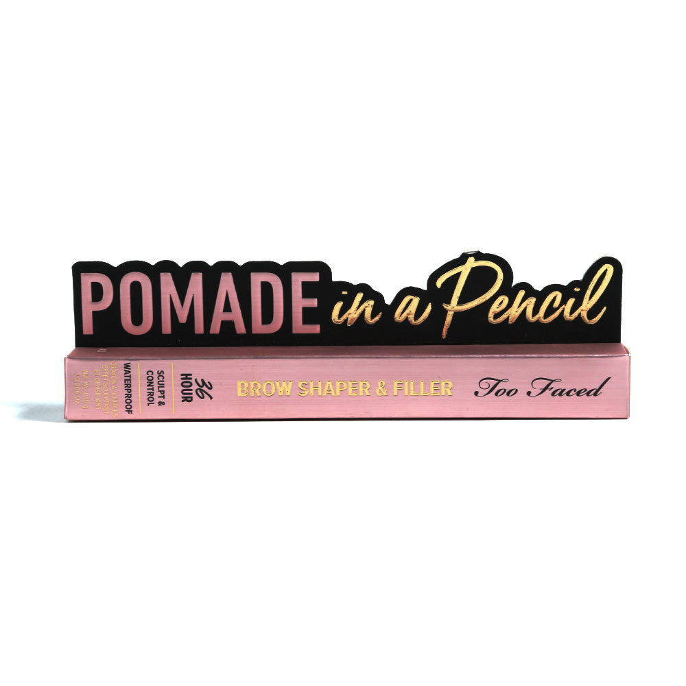 TOO FACED BROW SHAPER & FILER WATERPROOF NATURAL BLONDE 0.19