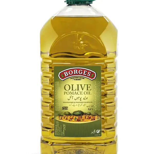 BORGES OLIVE OIL POMACE BOTTLE 5 LTR BASIC