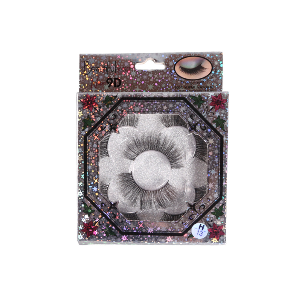 BEAUTIFUL KISS 9D EYE LASHES 3 PAIR PACK IR E-7499