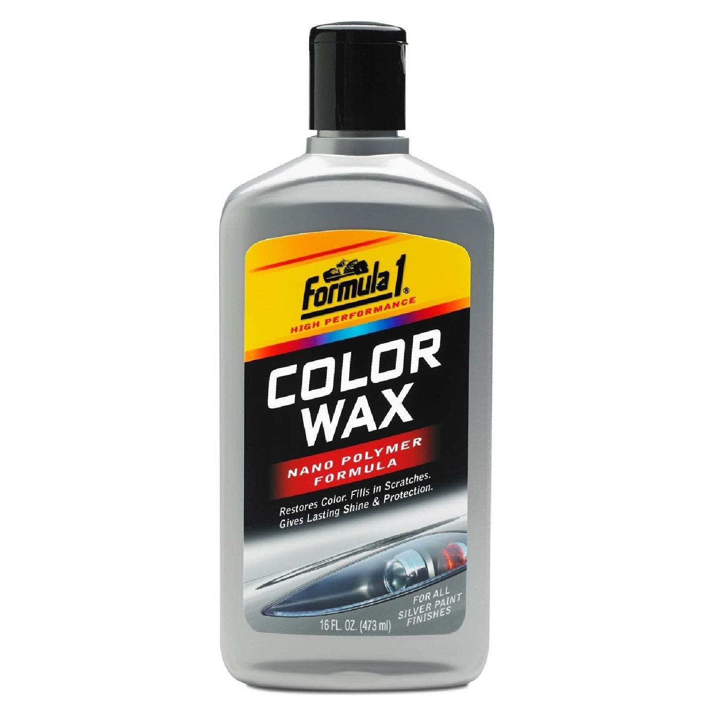 FORMULA 1 COLOR WAX SILVER RESTORE SCRATCHES SHINE 473 ML