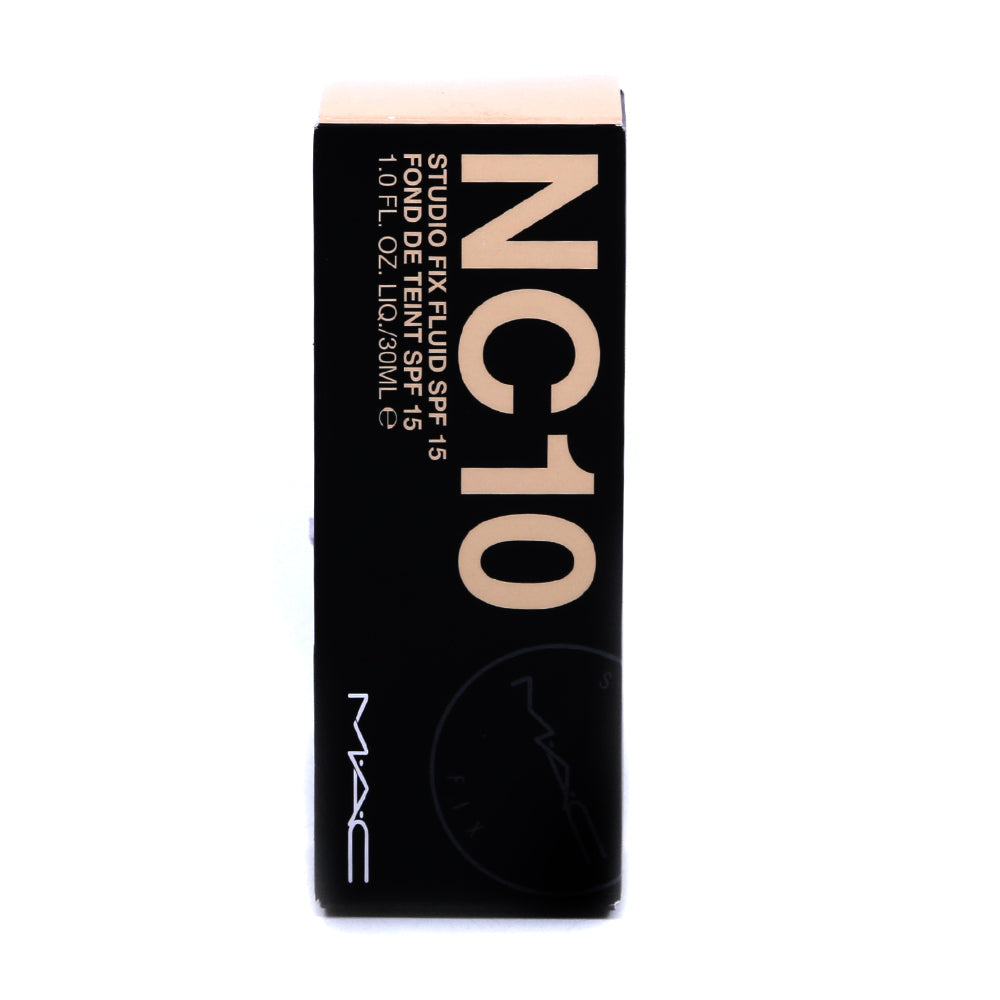 MAC STUDIO FIX FLUID FOUNDATION SPF15 NC10 30ML