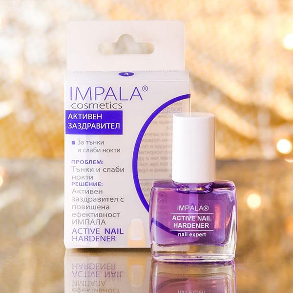 Impala Active Nail Healthener & Hardener 3 Pc