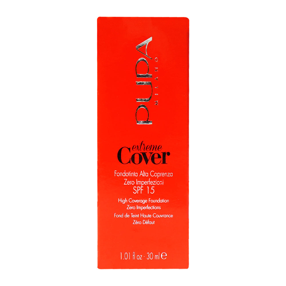 PUPA EXTREME COVER HIGH COVERAGE FOUNDATION ZERO IMPERFECTIO