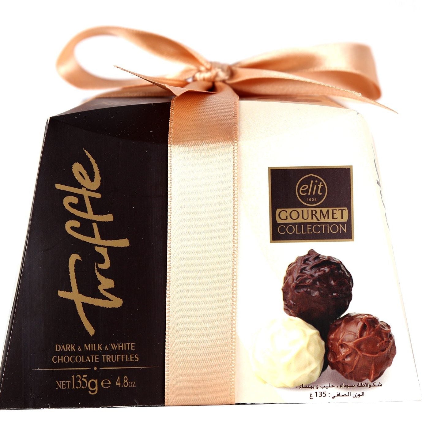 ELIT TRUFFLE CHOCOLATE DARK MILK & WHITE CHOCOLATE 135 GM