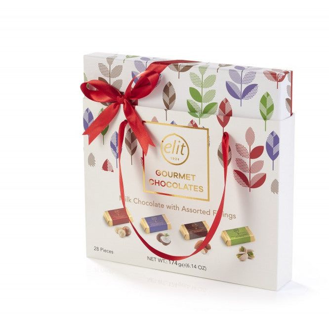 ELIT MILK CHOCOLATE GOURMET ASSORTED FILLINGS 28PC 174 GM