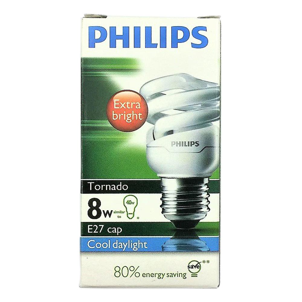 PHILIPS GENIE ENERGY SAVER COOL DAYLIGHT 8 WATT E27.ES