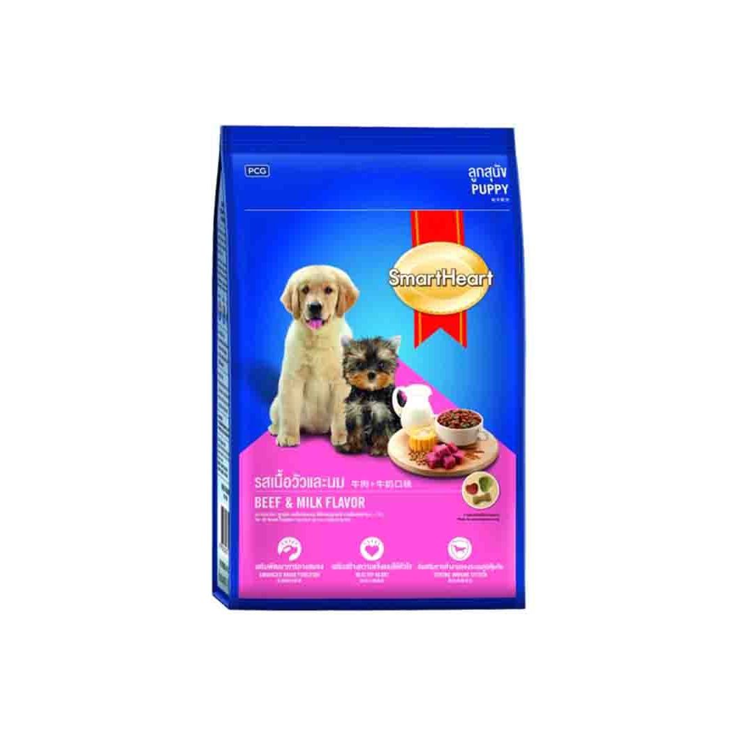 SMART HEART PUPPY FOOD BEEF & MILK 3 KG