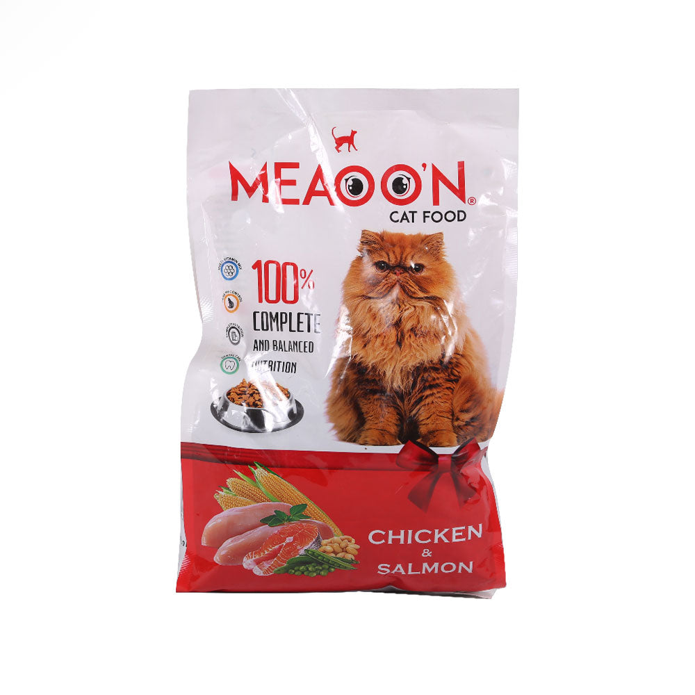 MEAOON DRY CAT FOOD CHICKEN & SALMON 1 KG