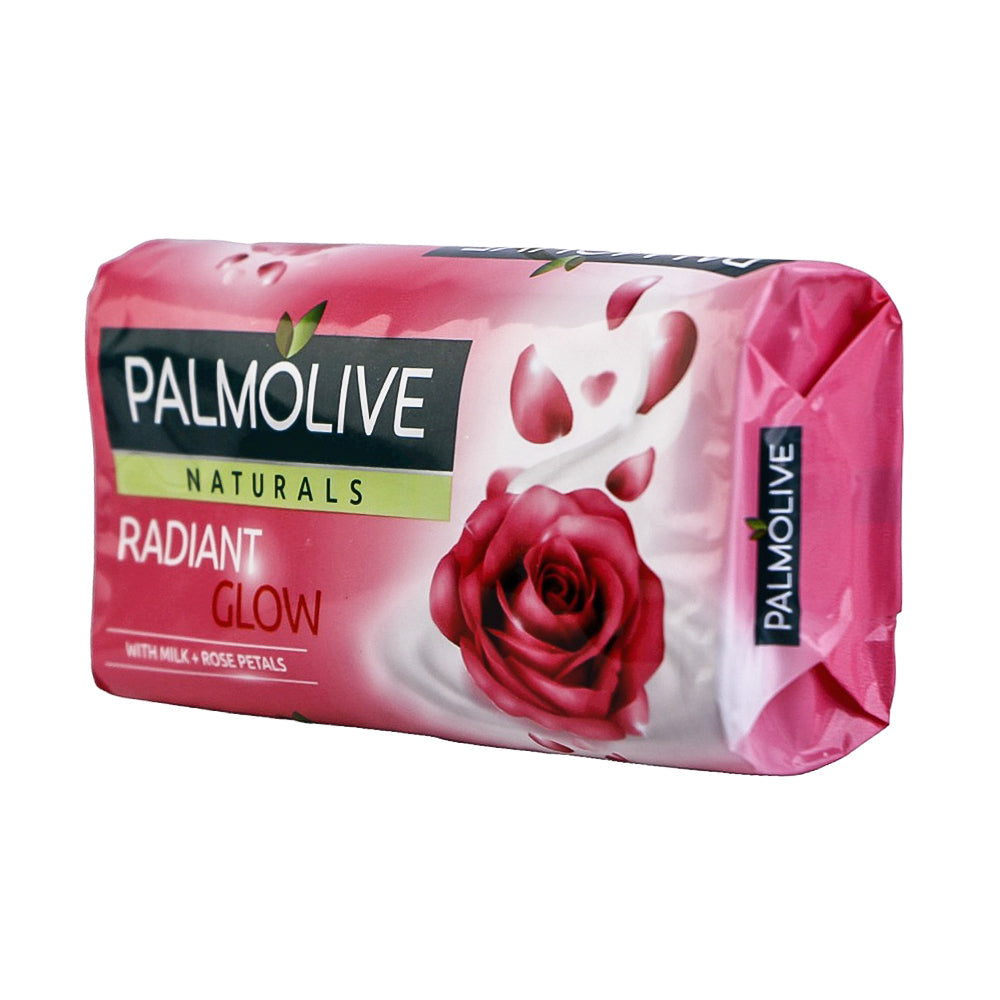 PALMOLIVE SOAP RADIANT GLOWÂ MILK AND ROSE PETAL 130 GM