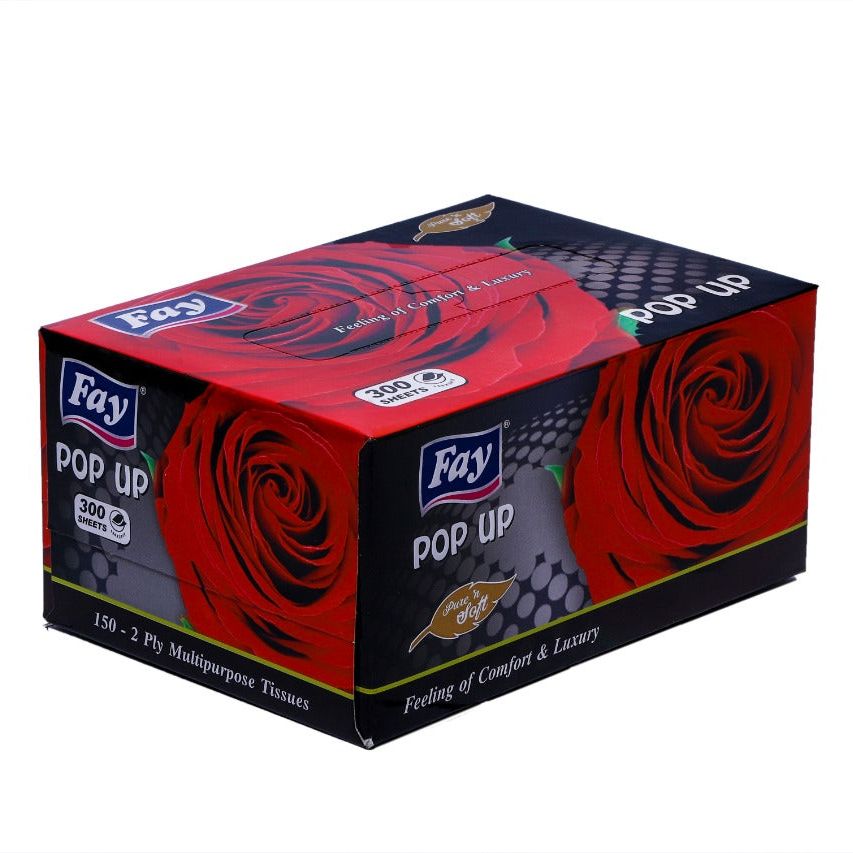 FAY POP UP TISSUE 300 SHEETS