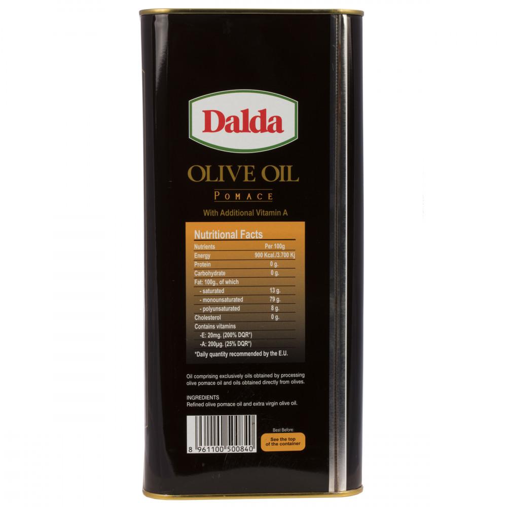 DALDA OLIVE OIL POMACE TIN 4 LTR