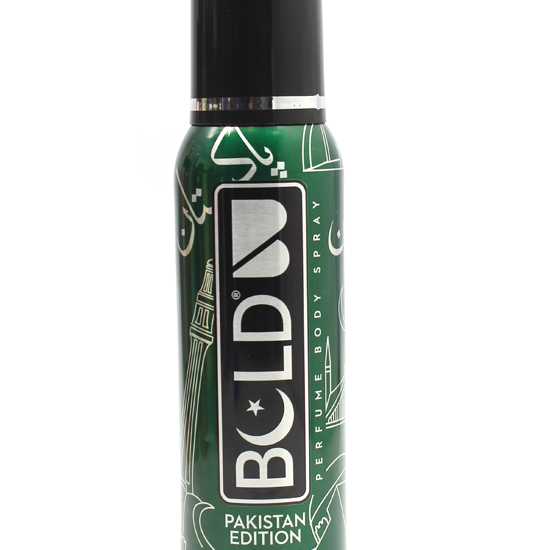 BOLD DEODORANT AZADI EDITION PAKISTANI 120 ML