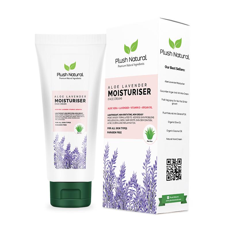Plush Natural Aloe Lavender Moisturiser