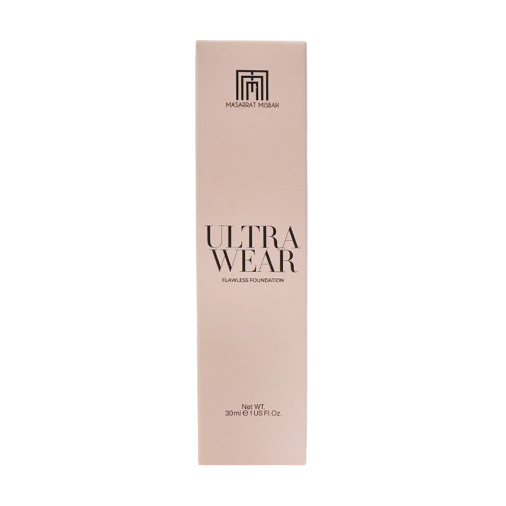MUSARRAT MISBAH ULTRAWEAR FLAWLESS WARM HONEY FOUNDATION 30