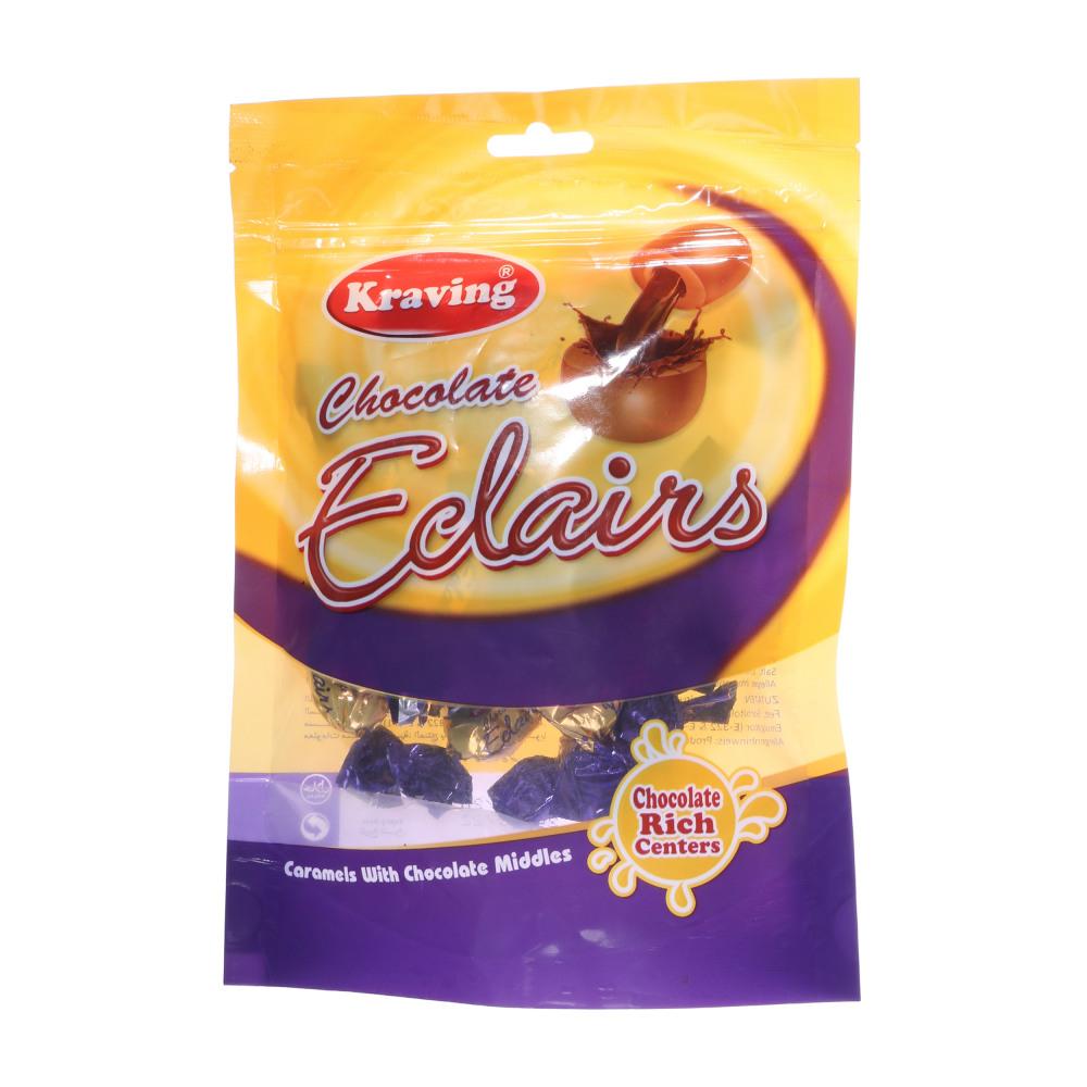 KRAVING CHOCOLATE ÉCLAIR POUCH 100GM