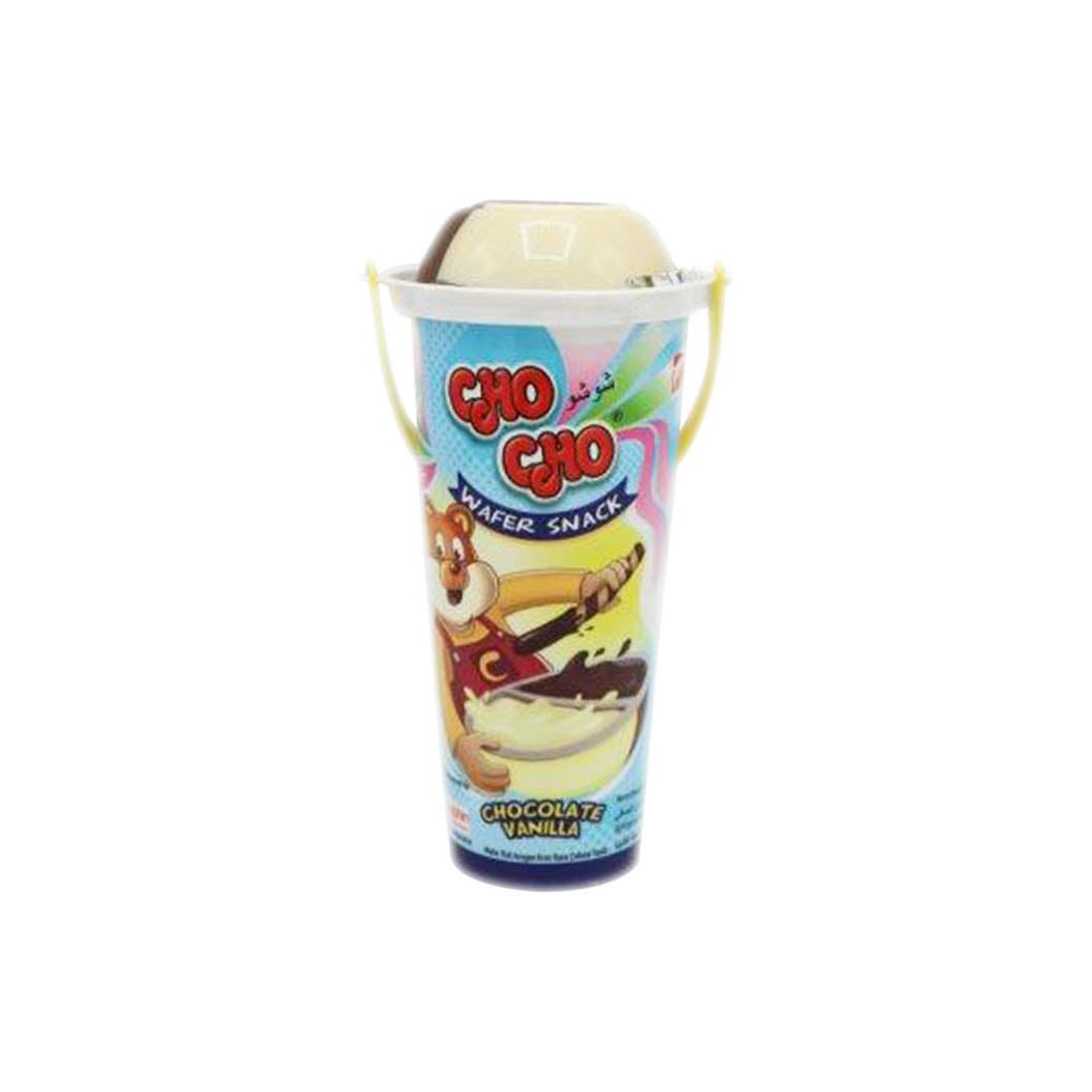 CHO CHO CHOCOLATE WAFER SNACK VANILA CUP 40 GM