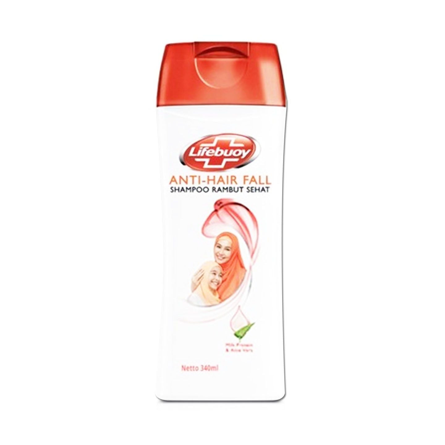 LIFEBUOY SHAMPOO ANTI HAIR FALL MILK PROTEIN 340 ML BASIC