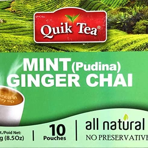 Quick Mint Ginger Chai (10 pouches)